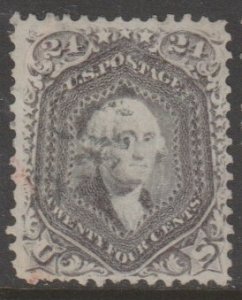 U.S. Scott #78b Washington Stamp - Used Single