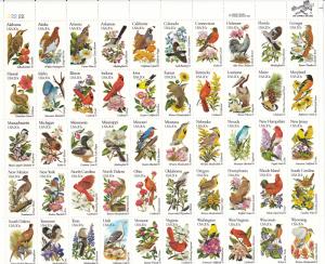 United States 2002b Set MNH Birds