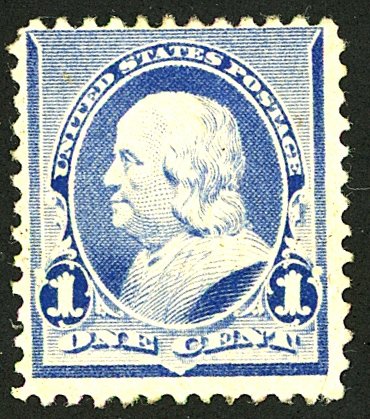 U.S. #219 MINT OG LH