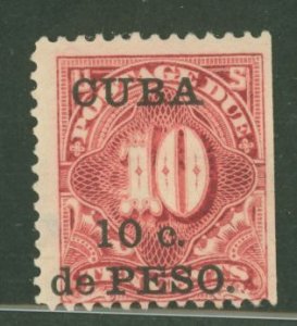 Cuba #J4 Unused Single