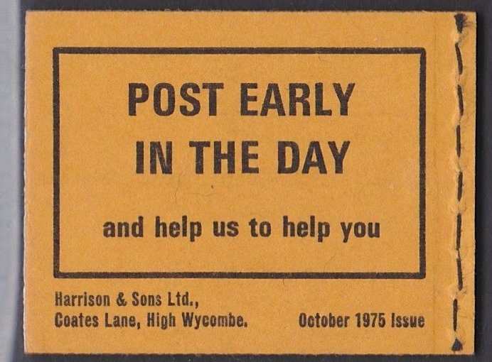 BK128 1975 Booklet MNH