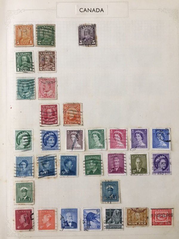 Cyprus Ceylon Caymans Canada QV/QE M&U Collection(Apx 200) HP138