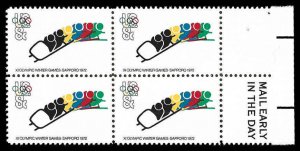 PCBstamps   US #1461 ME 32c(4x8c)Olympics-Bobsledding, MNH, (ME-4)