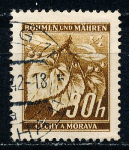 Bohemia and Moravia #24A Single Used