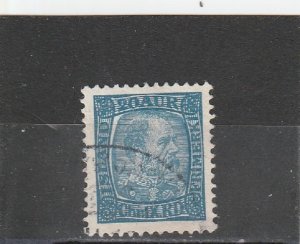 Iceland  Scott#  40  Used  (1902 King Christian IX)