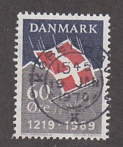 Denmark # 460, Danish Flag, Used,