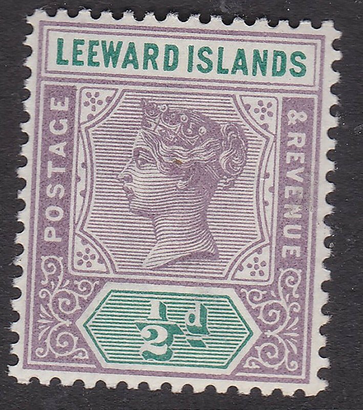 LEEWARD ISLANDS^^^^1890 sc#1  MNH   VICTORIA  CLASSIC  $$@lar1282lee