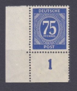 1946 Germany under Allied occupation 934+Tab Postage due