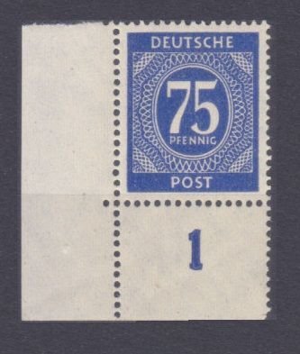 1946 Germany under Allied occupation 934+Tab Postage due