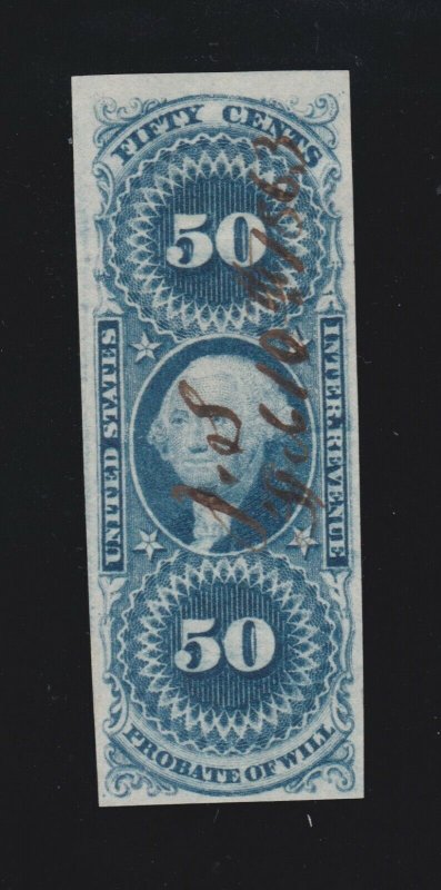 US R62a 50c Probate of Will Used F-VF SCV $55