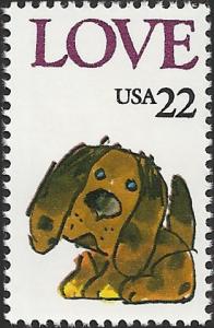 # 2202 MINT NEVER HINGED LOVE PUPPY
