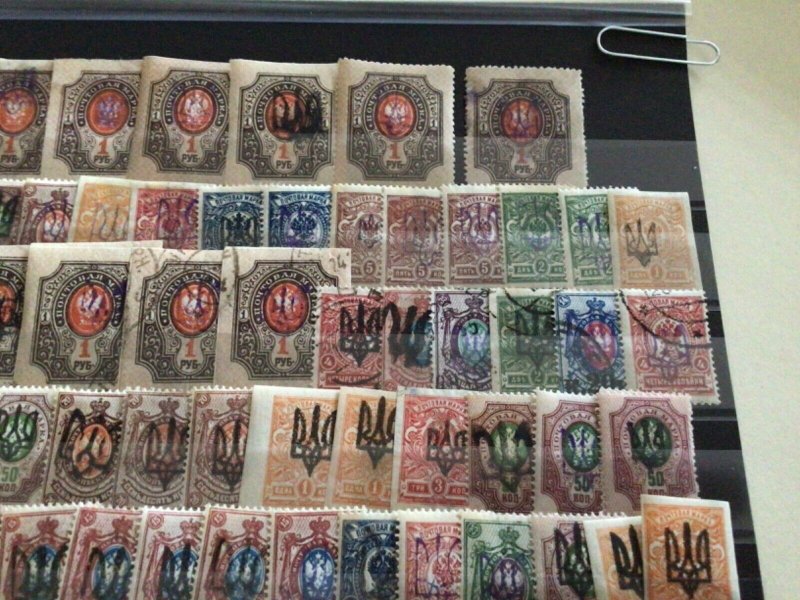 Ukraine mint never hinged mounted mint and used stamps A11324