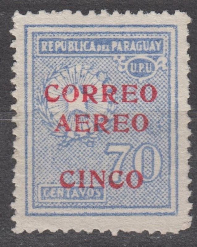 Paraguay Scott #C30 1930 Unused no gum