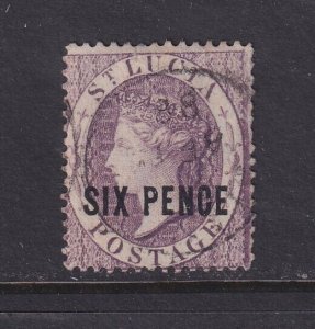 St. Lucia, Scott 22 (SG 28), used