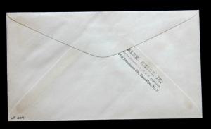 US Naval Cover USS SAILFISH Sc #805 1st Day in Commission May 15, 1940