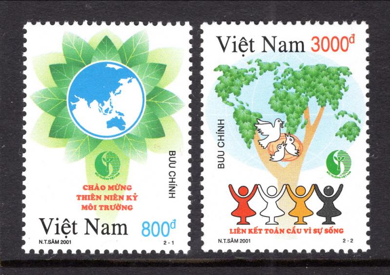 Vietnam 3095-3096 MNH VF