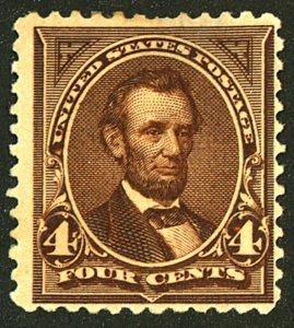 U.S. #269 MINT OG HR