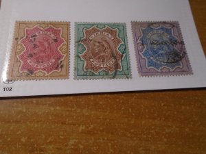 India  #  50-52  used