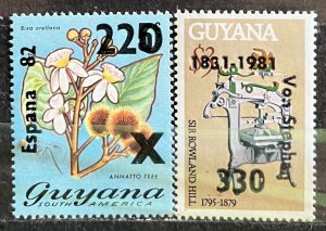 Guyana #408-409 MNH- SCV=$17.00