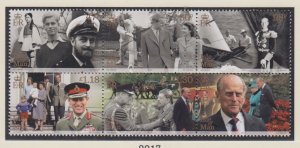 Isle of Man 2017 - Prince Phillip,  set 6  - U/Mint