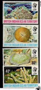 British Indian Ocean Territory 44-47 Set Mint Never Hinged