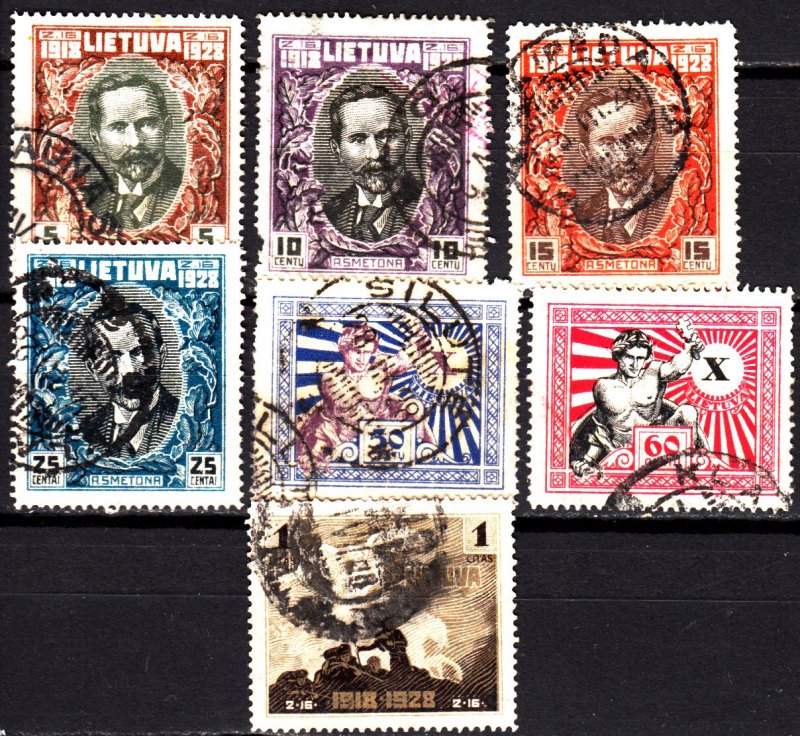 Lithuania 226-32 used set