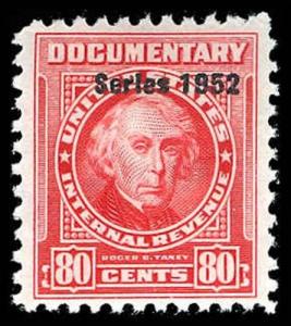 U.S. REV. DATED REDS R598  Mint (ID # 75211)