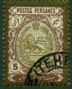 Iran 1909 #460 U (Reprint?) BIN = $0.35