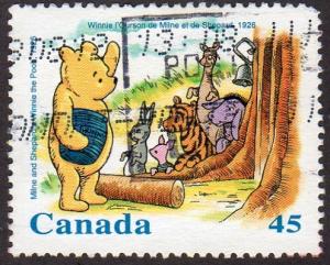 Canada 1620 - Used - 45c Winnie the Pooh, 1926 (1996) (cv $0.60)