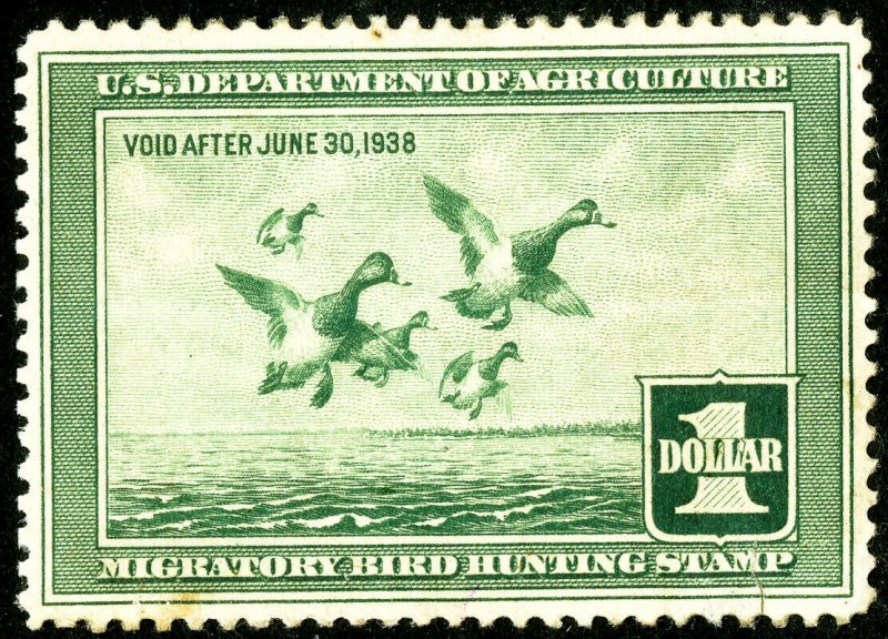 US Stamps # RW4 Duck MH Superb Few slight faults Scott Value $125.00 