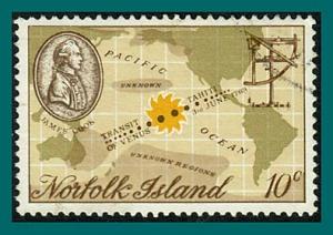 Norfolk Island 1969 Transit of Venus, used  #122,SG99