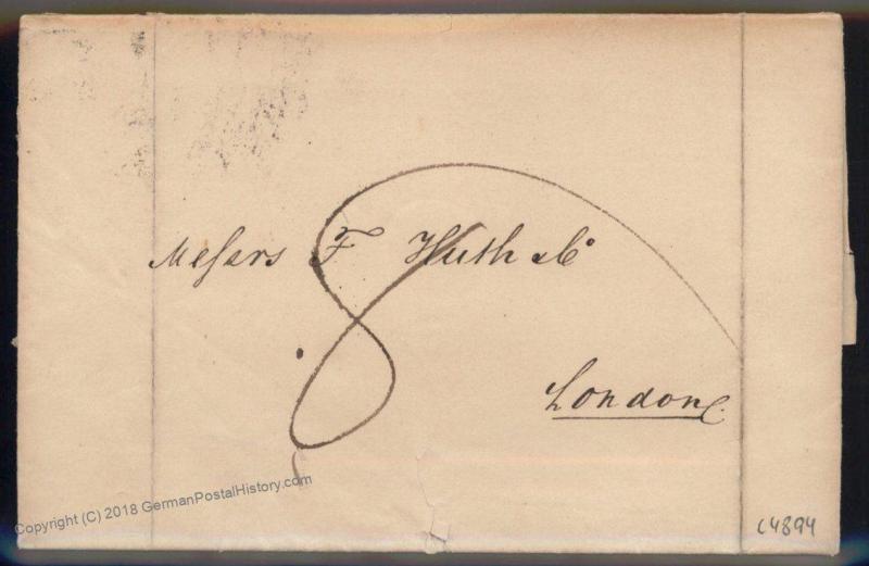 USA 1840 Venezuela NY Forwarding Agent England Cover Liverpool Ship Transa 92185