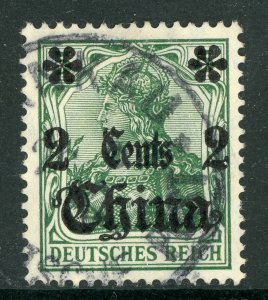 China 1906 Germany 2¢/5pf Germania Wmk Michel 39 (Sc #48) Hankow CDS E750