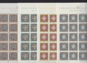LIECHTENSTEIN, MINISHEET The 4 Elements, 1994, MNH	