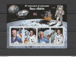 2015 Guinea-Bissau Space Buzz Aldrin Kb ** Stamps St1011