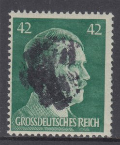 Germany Soviet Zone SBZ - LOCAL BURGSTEIN 42Pf HITLER head - Expertized Valicek