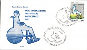 Italy, Worldwide First Day Cover