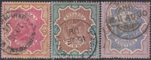 India #50-52     USED