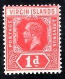 British Virgin Islands #39  VF,  Unused,   CV $10.00   ...   6940015