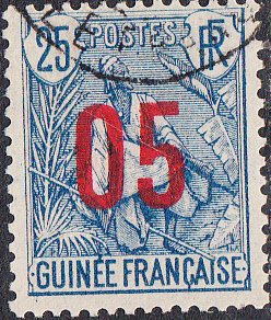 French Guinea #59 Used