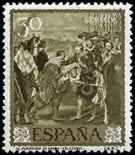 SPAIN   #895 USED (1)