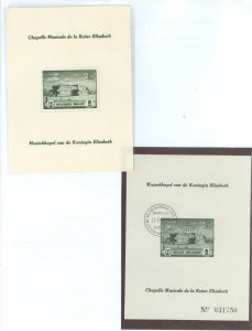 Belgium #B317-8 Mint (NH) Souvenir Sheet (Perfin) (Queen)