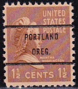 Precancel - Portland, OR PSS 805-71 - Bureau Issue