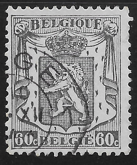 Belgium 276 60c Coat of Arms Europe Belgium & Colonies, General