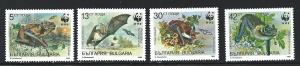 Bulgaria 1989  W.W.F  mnh S.C.  3398 - 3401