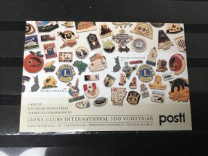 Finland - Postfris/MNH - Sheet Lions Club International 2017