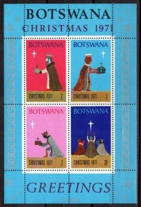 ZAYIX Botswana 83a MNH Christmas Three Kings 061223SM56M