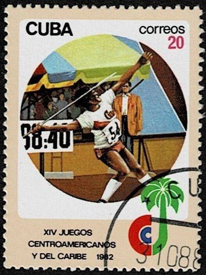 1982 Cuba Scott Catalog Number 2529 Used