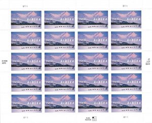 US 4374 - MNH Pane of 20 - 42¢ stamps. Alaska Statehood.  SCV $17 FREE SHIPPING!