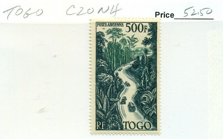TOGO #C20, Mint Never Hinged, Scott $52.50